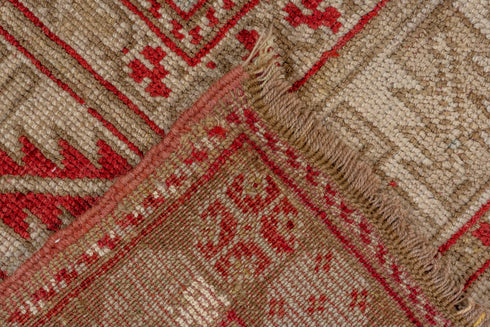 Antique Caucasian Runner Rug (3' x 7')